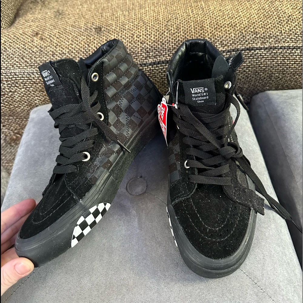 Vans hightop sk8 zipper